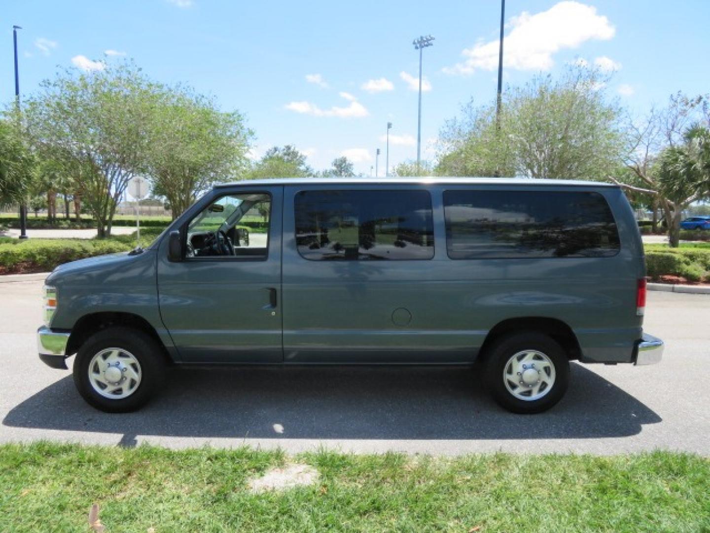 2013 Dark Blue /Gray Ford E-Series Wagon XLT (1FMNE1BW4DD) with an 4.6L V8 engine, Automatic transmission, located at 4301 Oak Circle #19, Boca Raton, FL, 33431, (954) 561-2499, 26.388861, -80.084038 - You are looking at a Gorgeous 2013 Ford E150 XLT Handicap Wheelchair Conversion Van with 22K Original Miles, Tie Down System, Power Electric VMI Side Entry Wheelchair Lift, Back Up Camera, Factory Navigation and Much Much More. This van is Awesome. This is a Nice Rust Free Van with a Clean Carfax, C - Photo#22